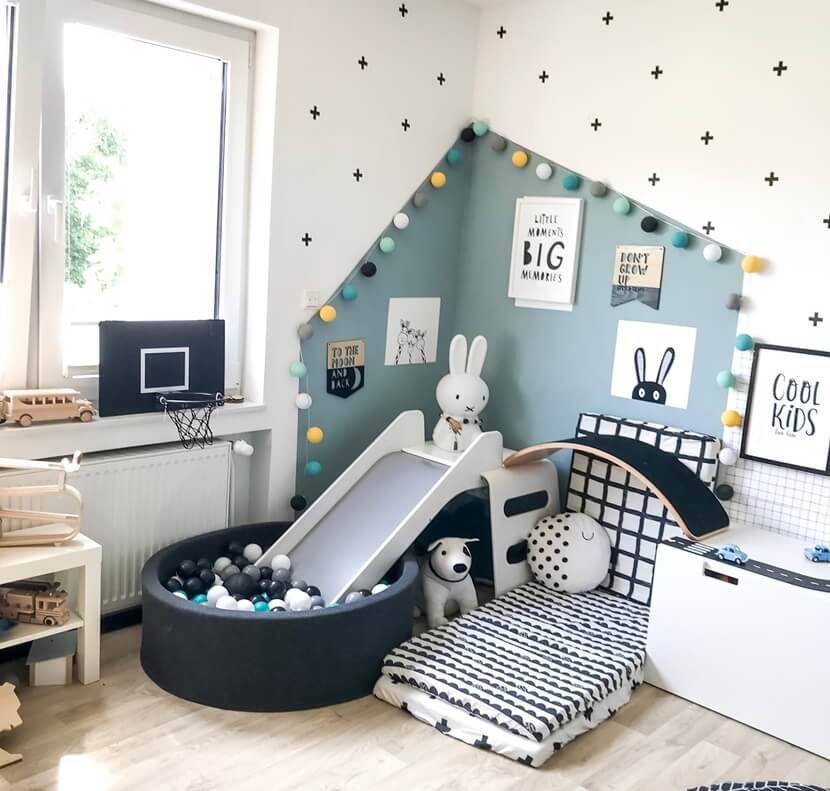 Inexpensive Kids Room Wall Decor Ideas 