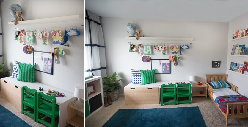 Inexpensive Kids Room Wall Decor Ideas 