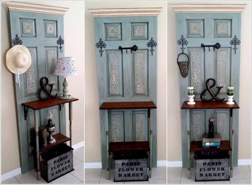 Old door recycle ideas 