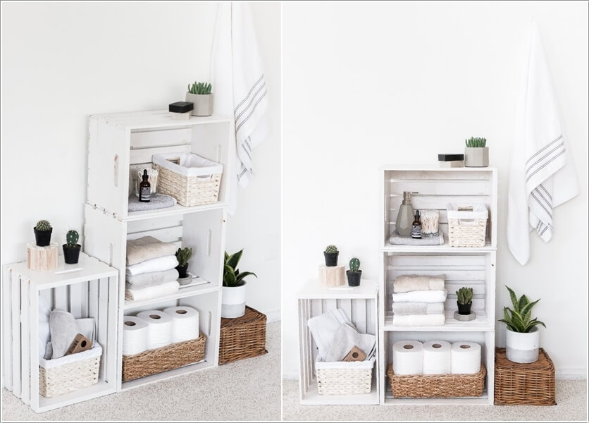 Bathroom Shelving Units 