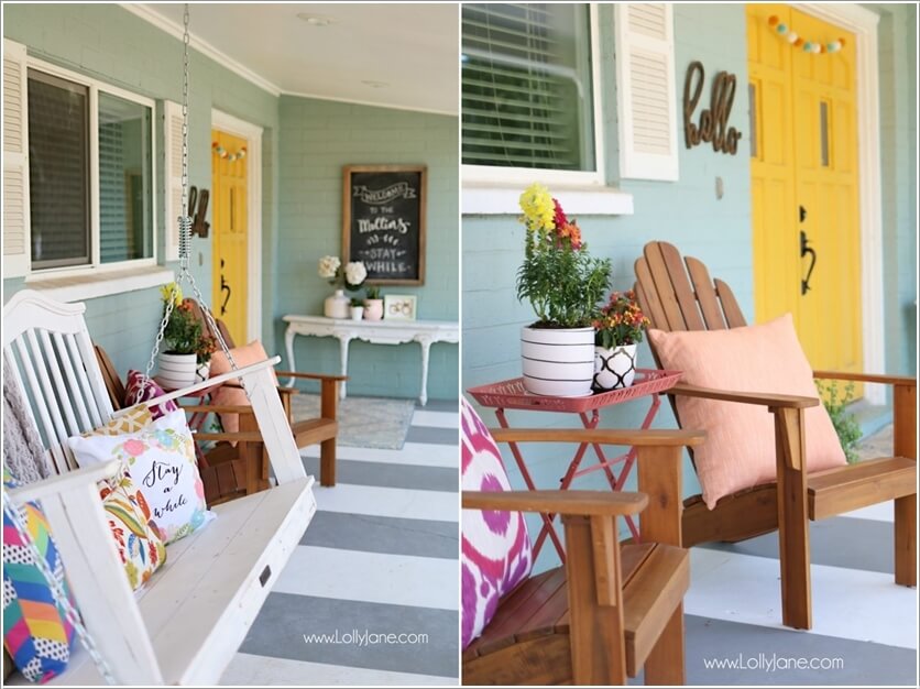 Summer Porch Decoration