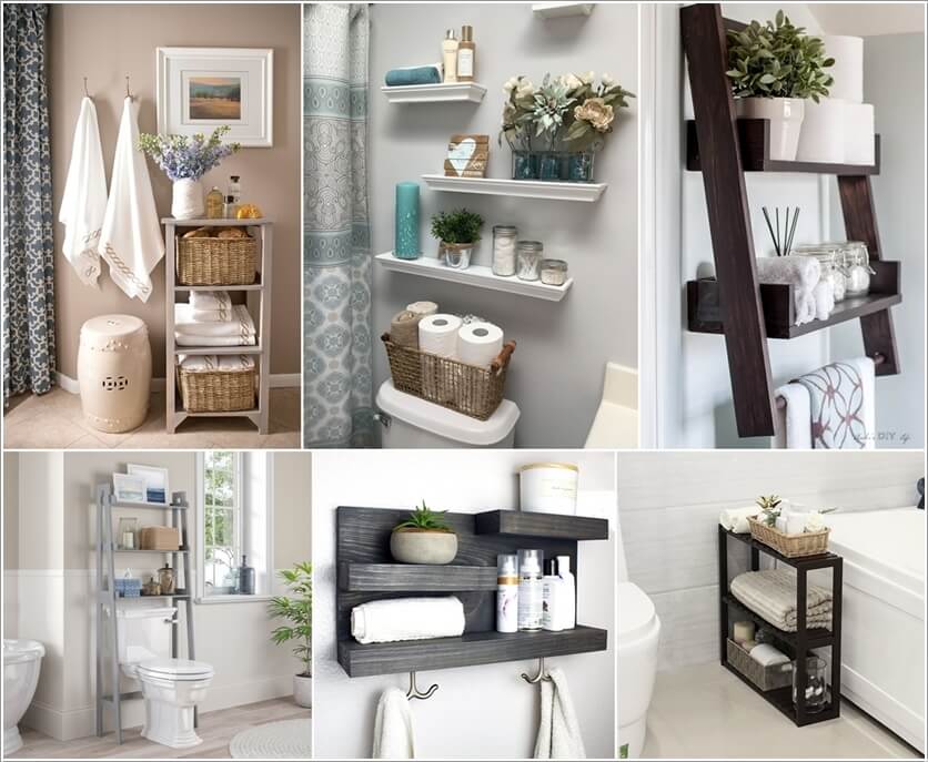 Bathroom Shelving Units 