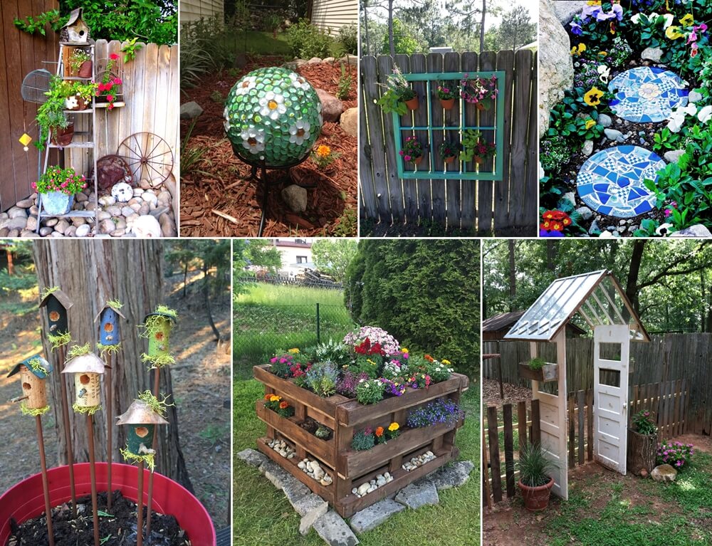 Low-Cost Garden Decor Ideas 