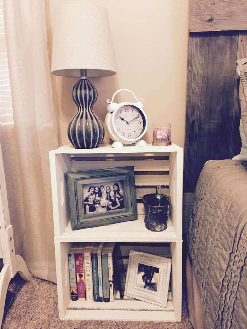15 DIY Nightstand Ideas