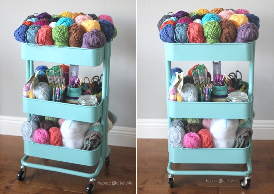 Yarn Storage Ideas 