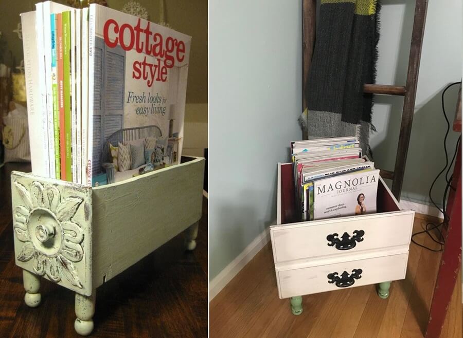 DIY Magazine Rack