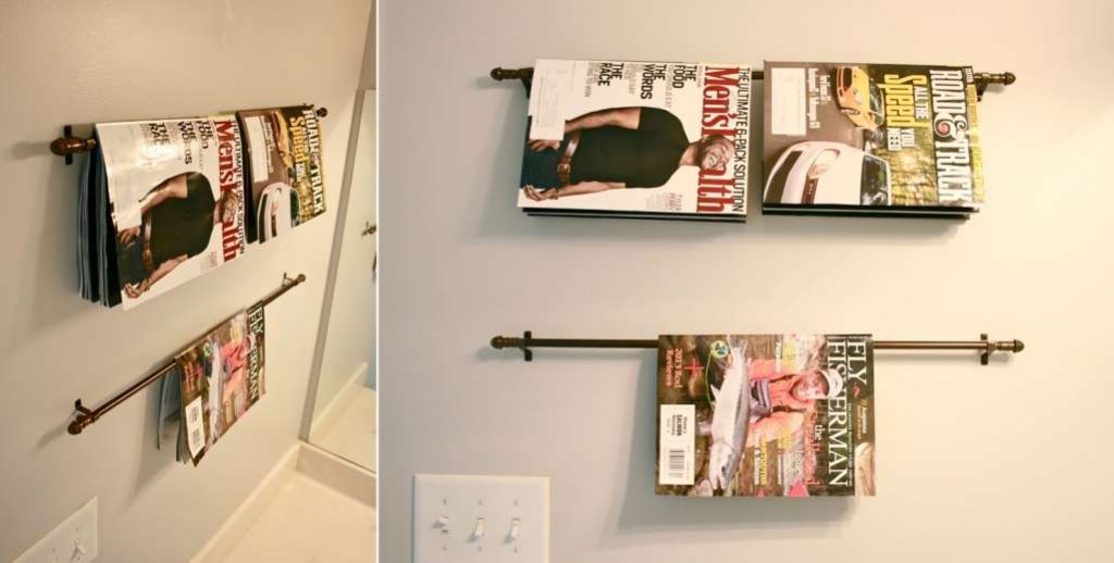 DIY Magazine Rack