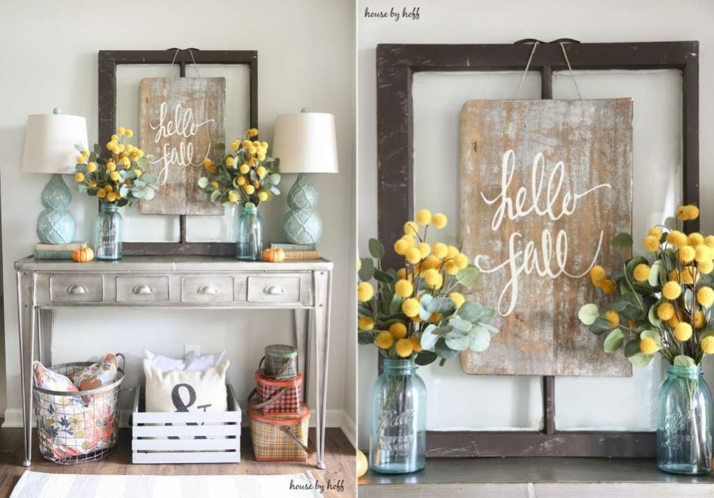 Fall Entryway Decor Ideas