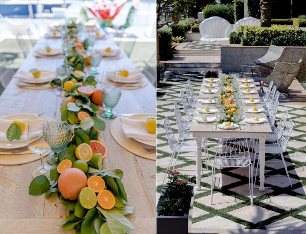 Citrus Party Decor Ideas