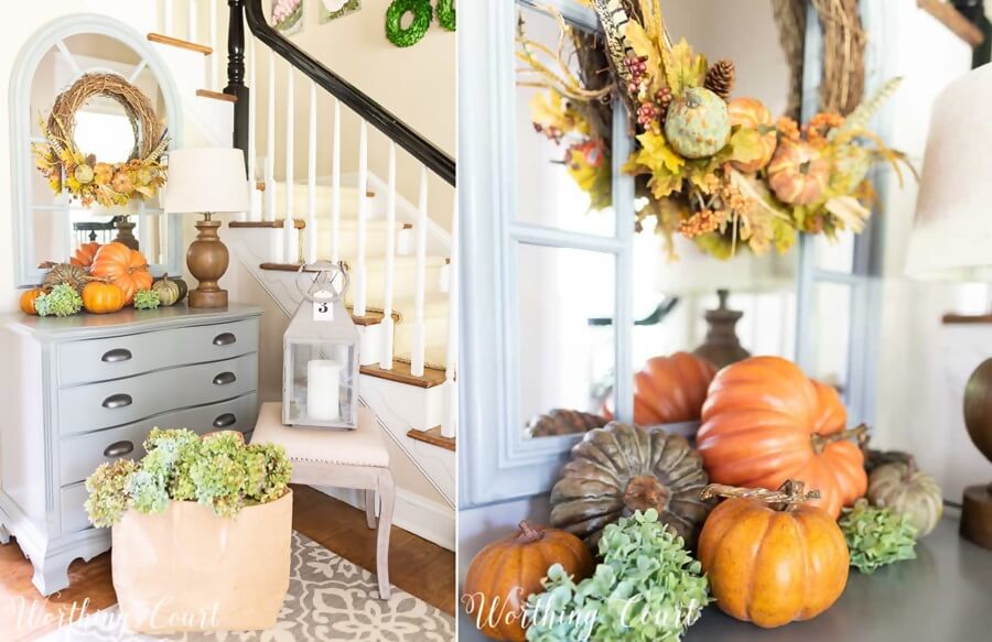 Fall Entryway Decor Ideas