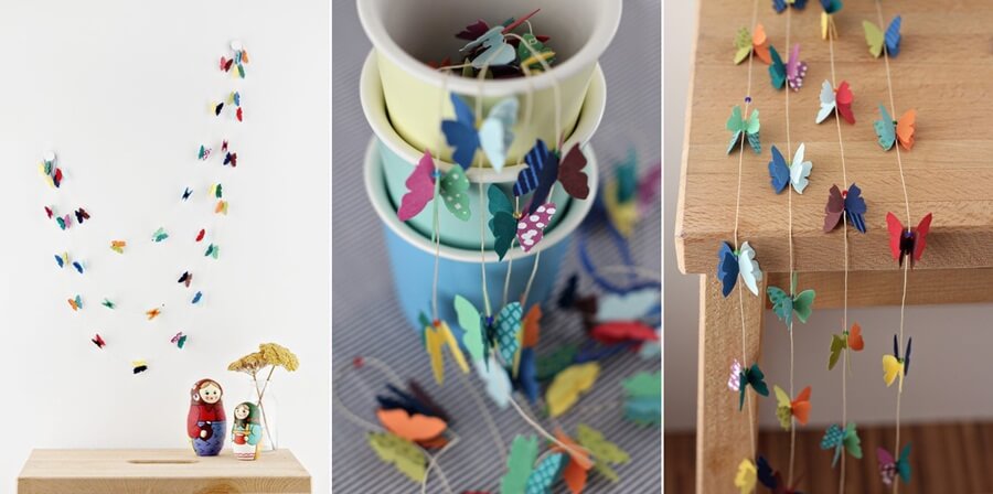 DIY Paper Butterfly Crafts
