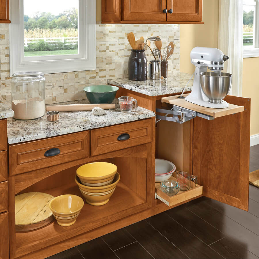 base cabinet storage ideas