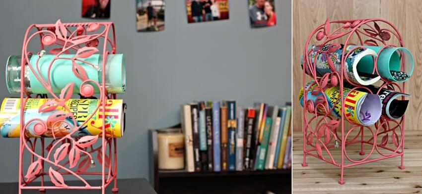 DIY Magazine Rack