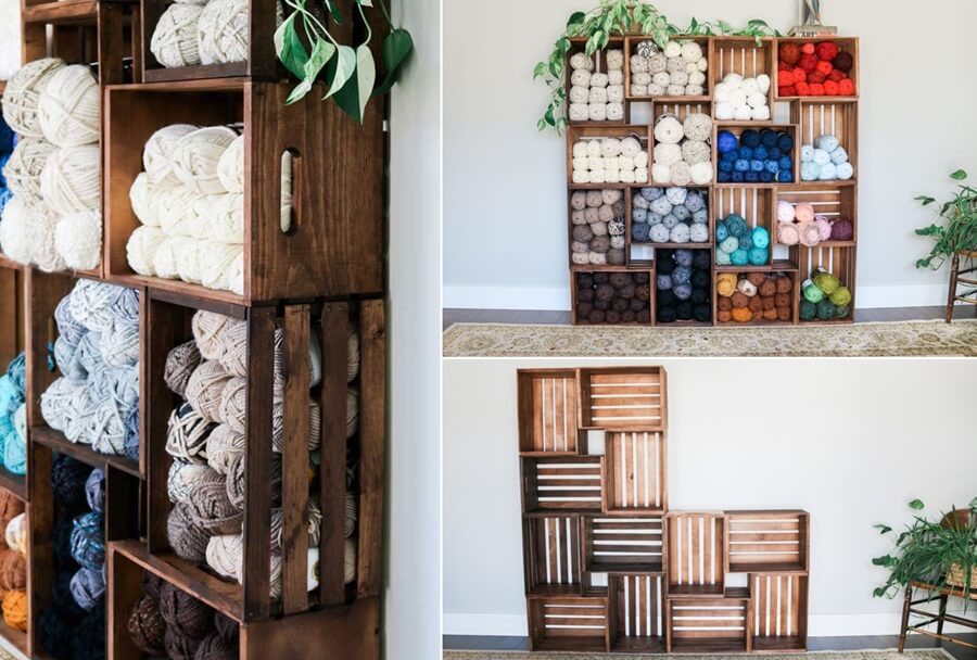 Yarn Storage Ideas 