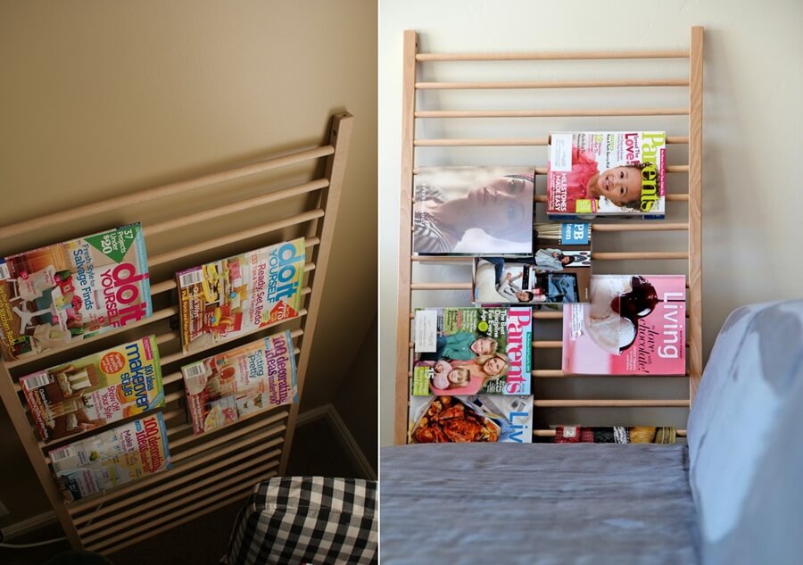 DIY Magazine Rack