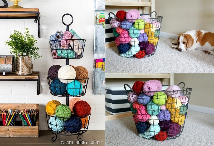 Yarn Storage Ideas 