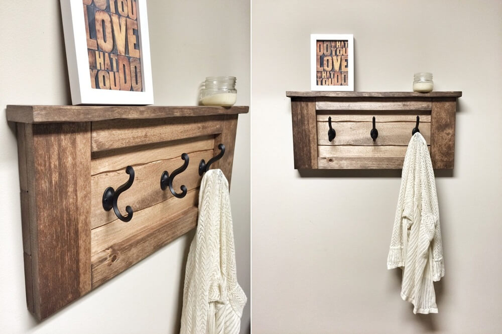 Entryway Projects with Reclaimed Wood