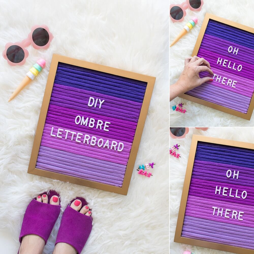 DIY ombre projects 