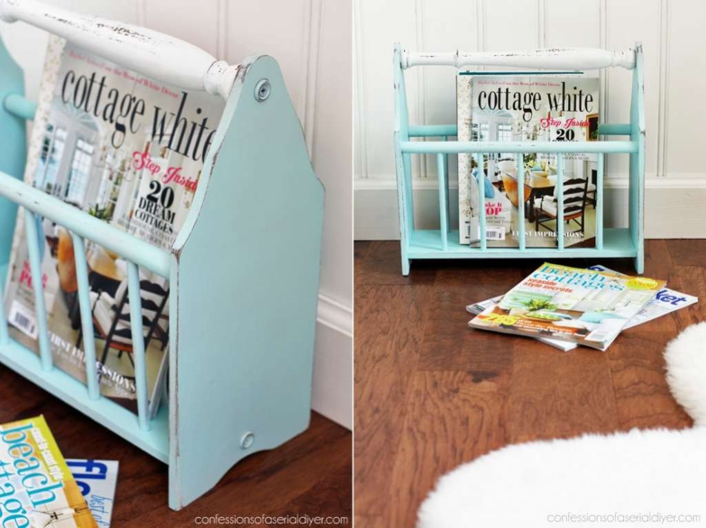 DIY Magazine Rack