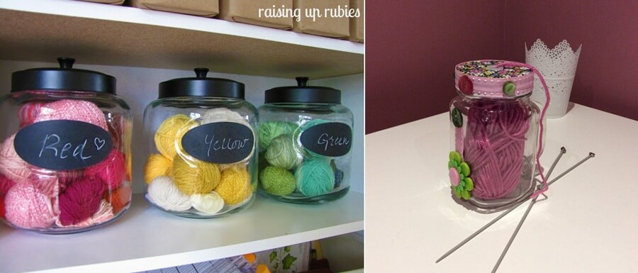 Yarn Storage Ideas 