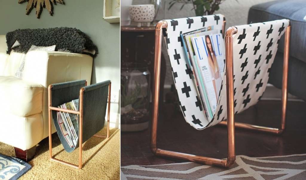 DIY Magazine Rack