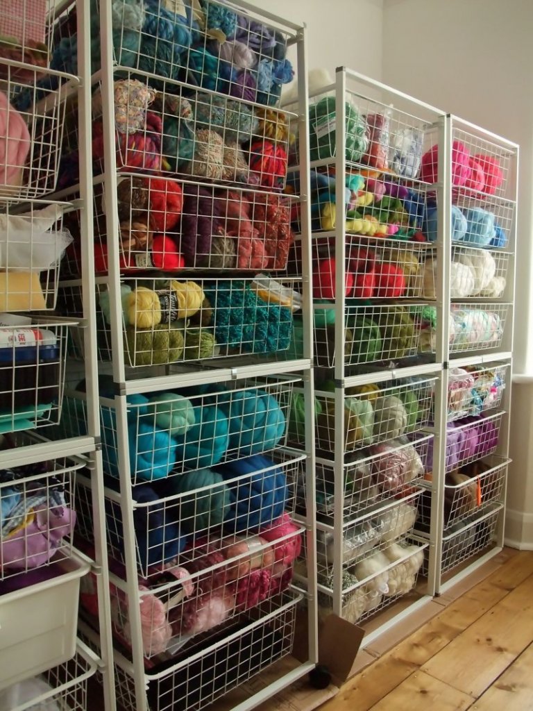 Yarn Storage Ideas 