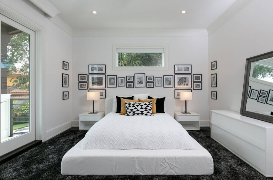 Tips to Decorate a Bedroom with White Furniture 