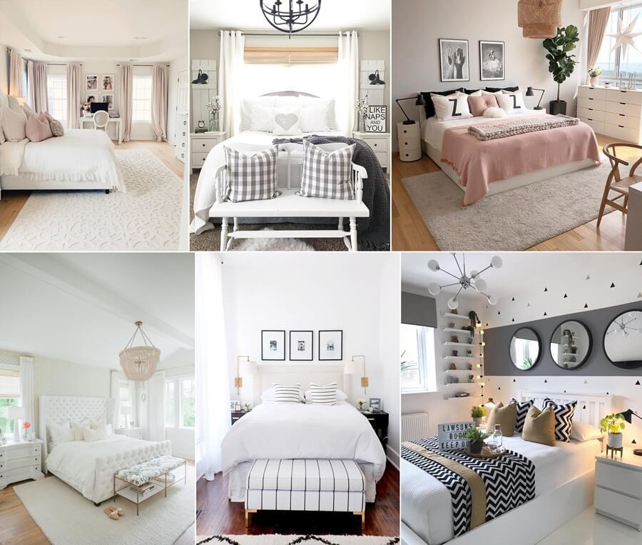 Tips to Decorate a Bedroom with White Furniture 