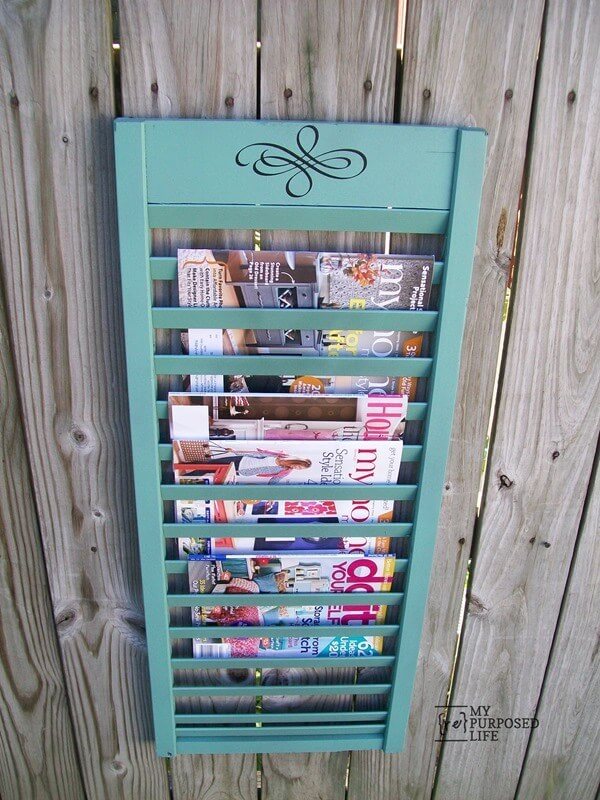 DIY Magazine Rack Ideas