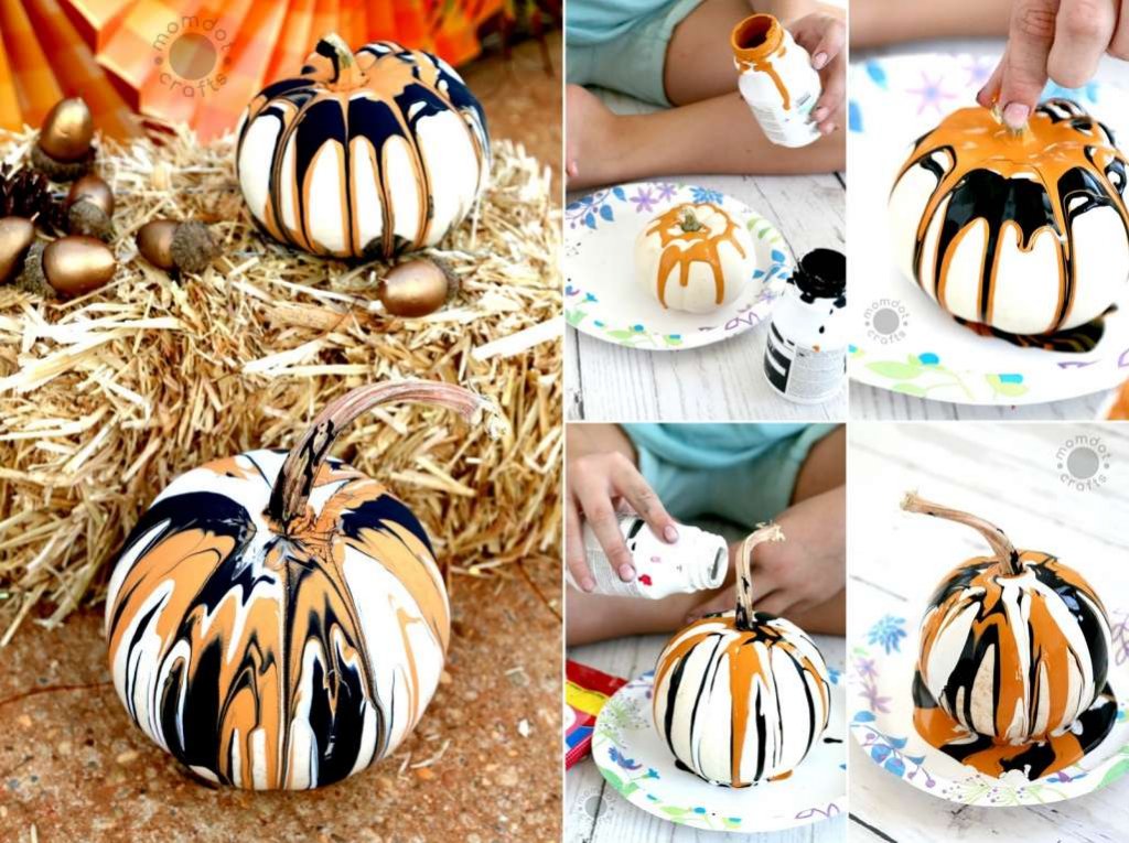 No Carve Pumpkin DIY