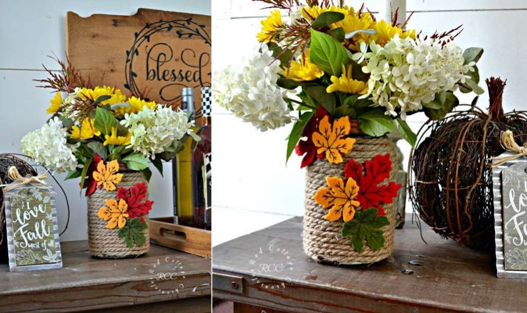 DIY Mason Jar Fall Crafts