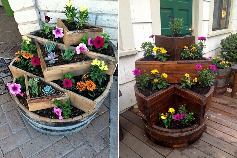 Tiered Planter Ideas 