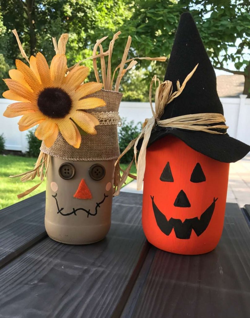 DIY Mason Jar Fall Crafts 