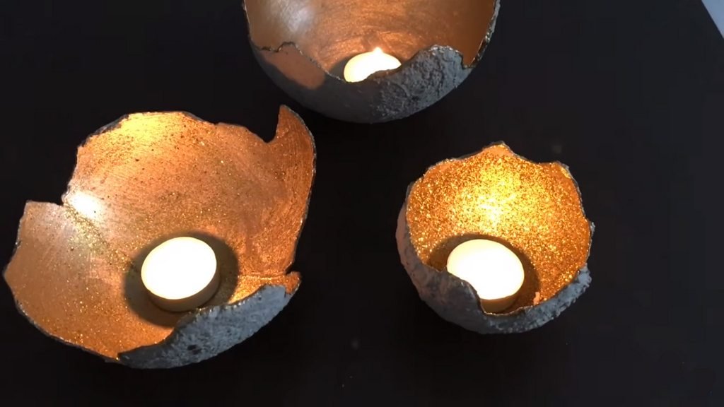 diy outdoor candle holder 