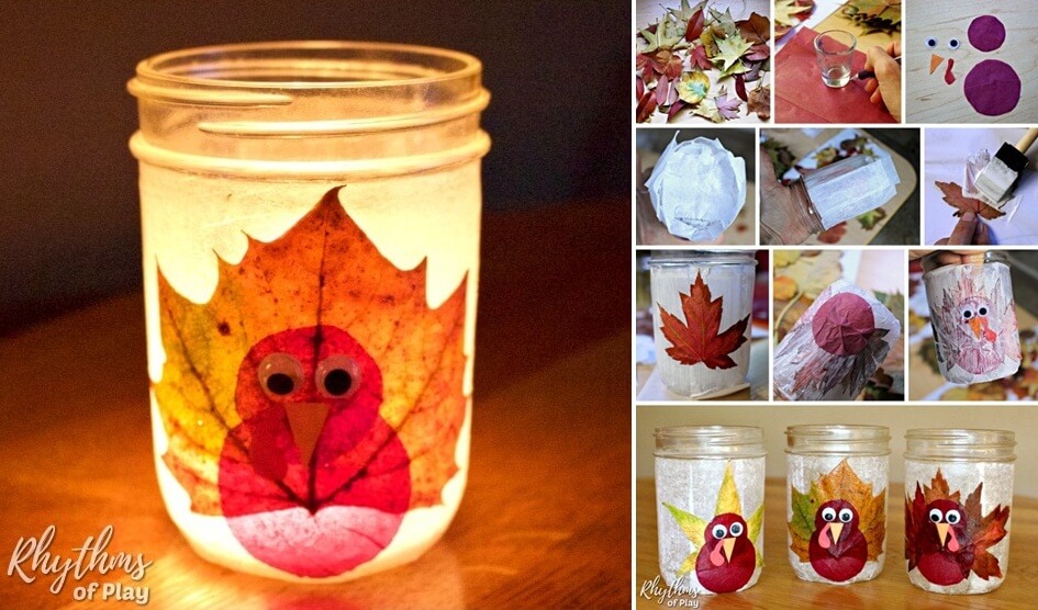 DIY Mason Jar Fall Crafts 