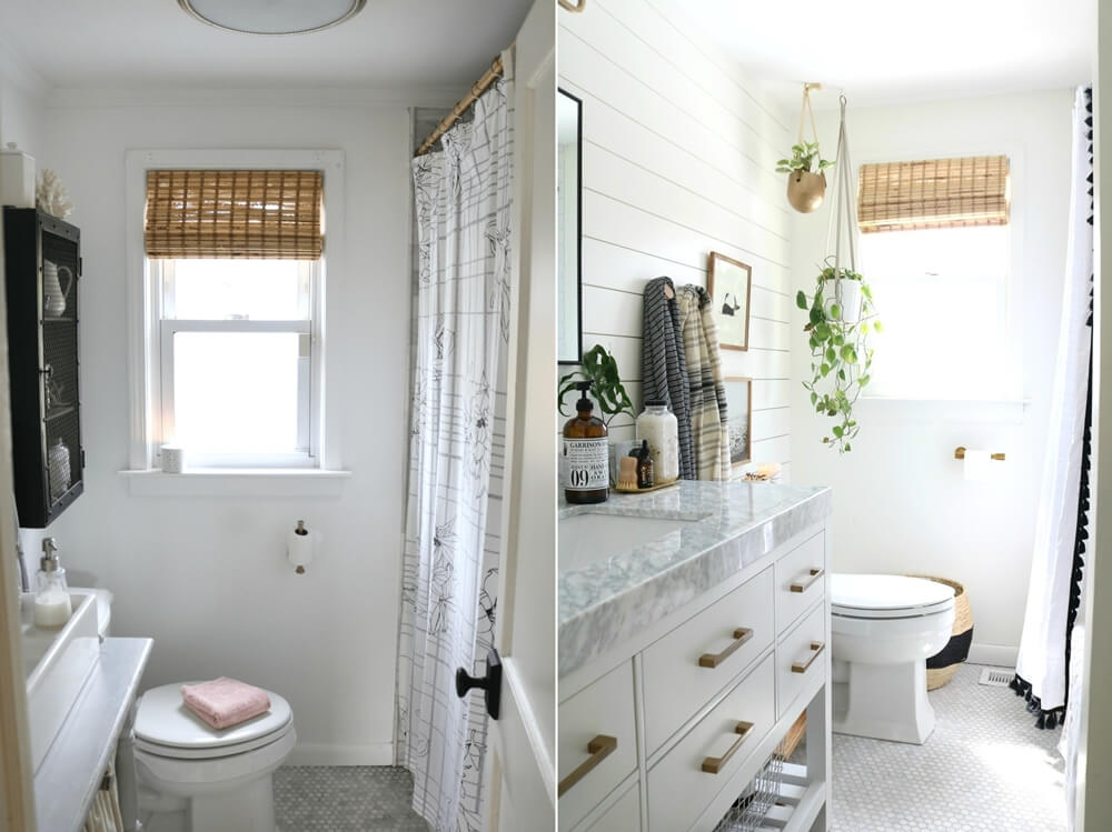 low-cost bathroom updates 