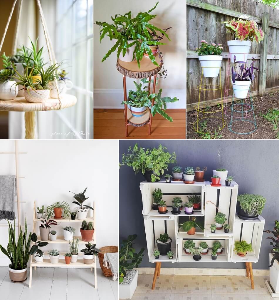 diy plant stand