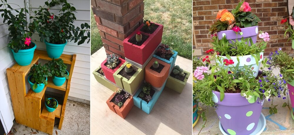 Tiered Planter Ideas 