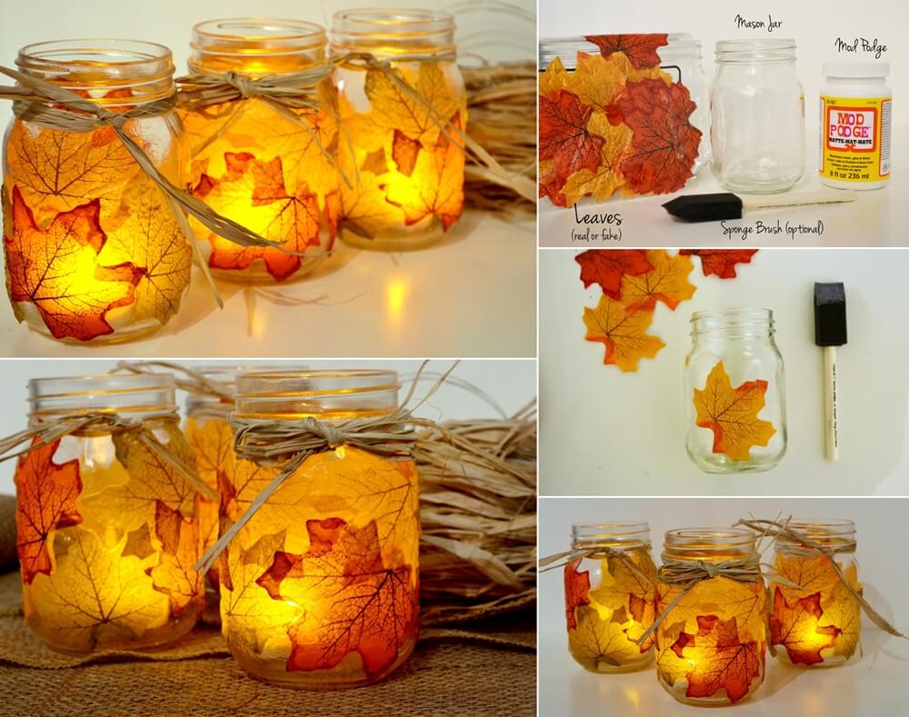 diy fall leaf crafts 