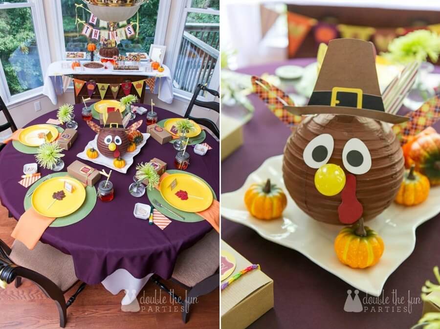 DIY Thanksgiving Table Decorations