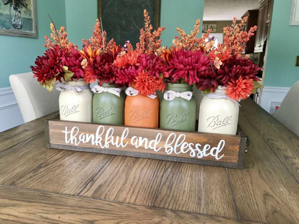 DIY Thanksgiving Table Decorations