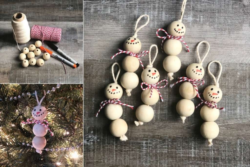 DIY Snowman Ornament Ideas