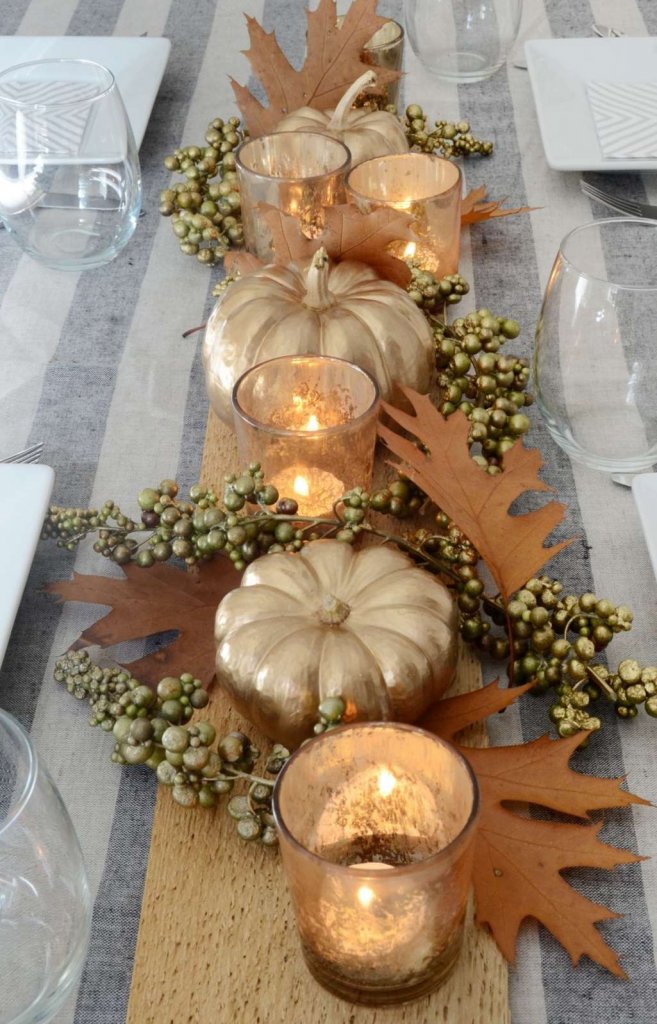 DIY Thanksgiving Table Decorations