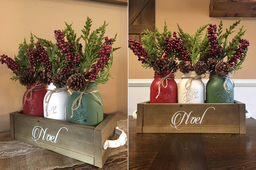 15 DIY Christmas Centerpiece Ideas 