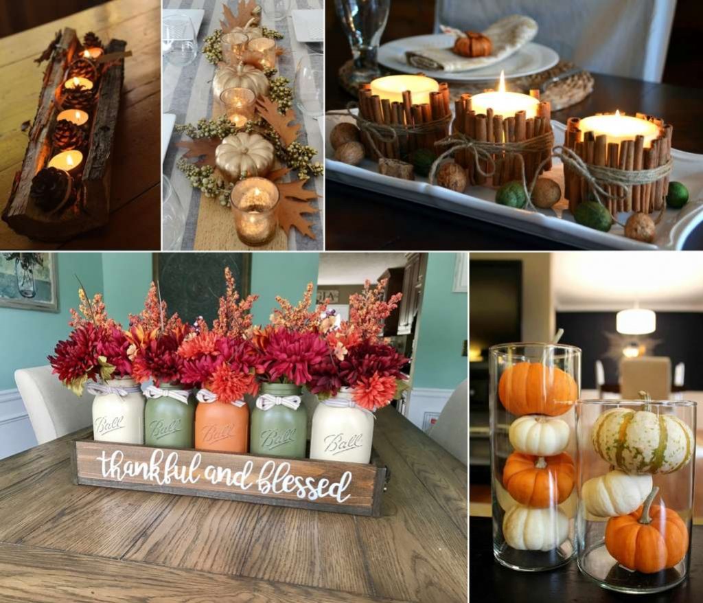 DIY Thanksgiving Table Decorations