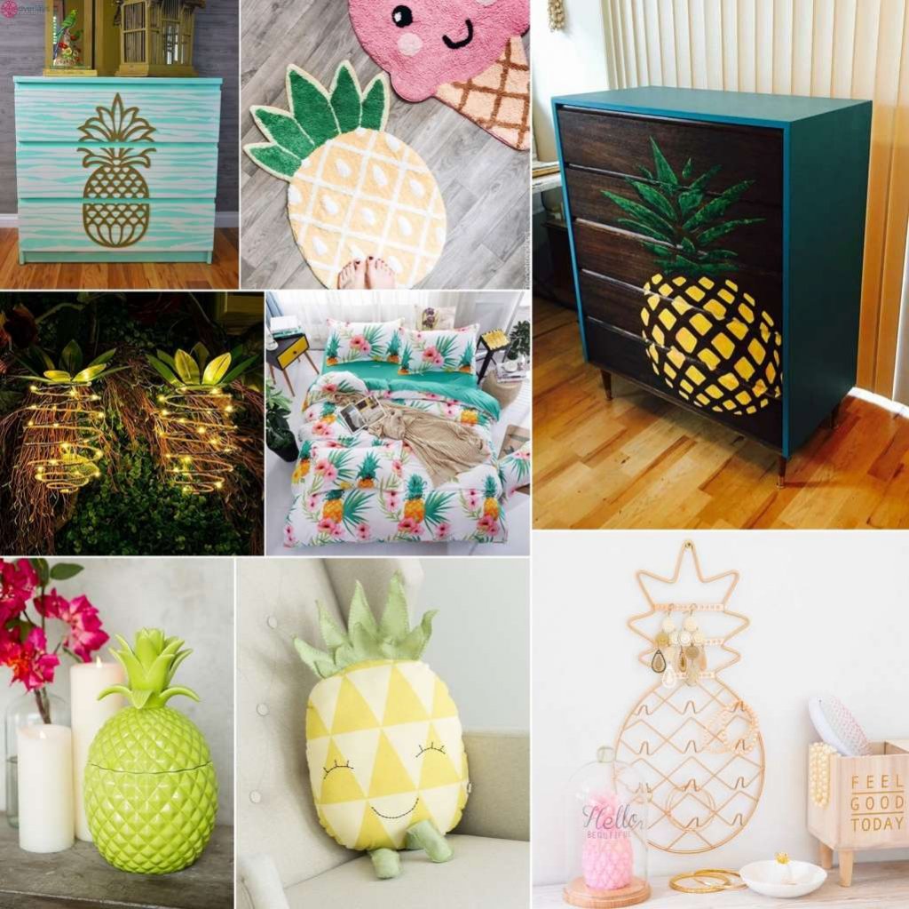 Pineapple Inspired Home Decor Ideas