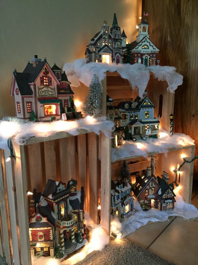 Christmas Village Display Ideas