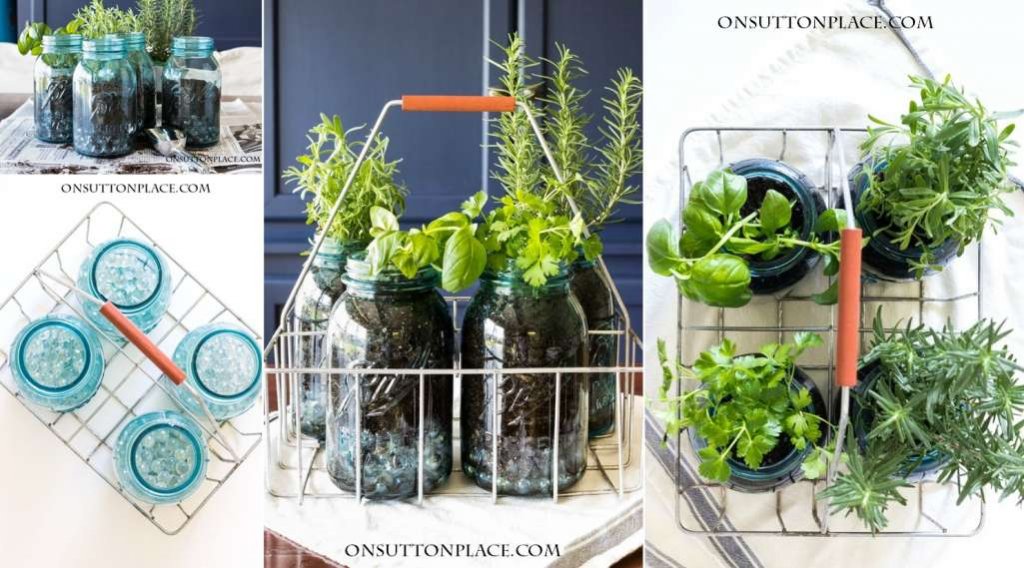 Indoor Kitchen Herb Gardens 