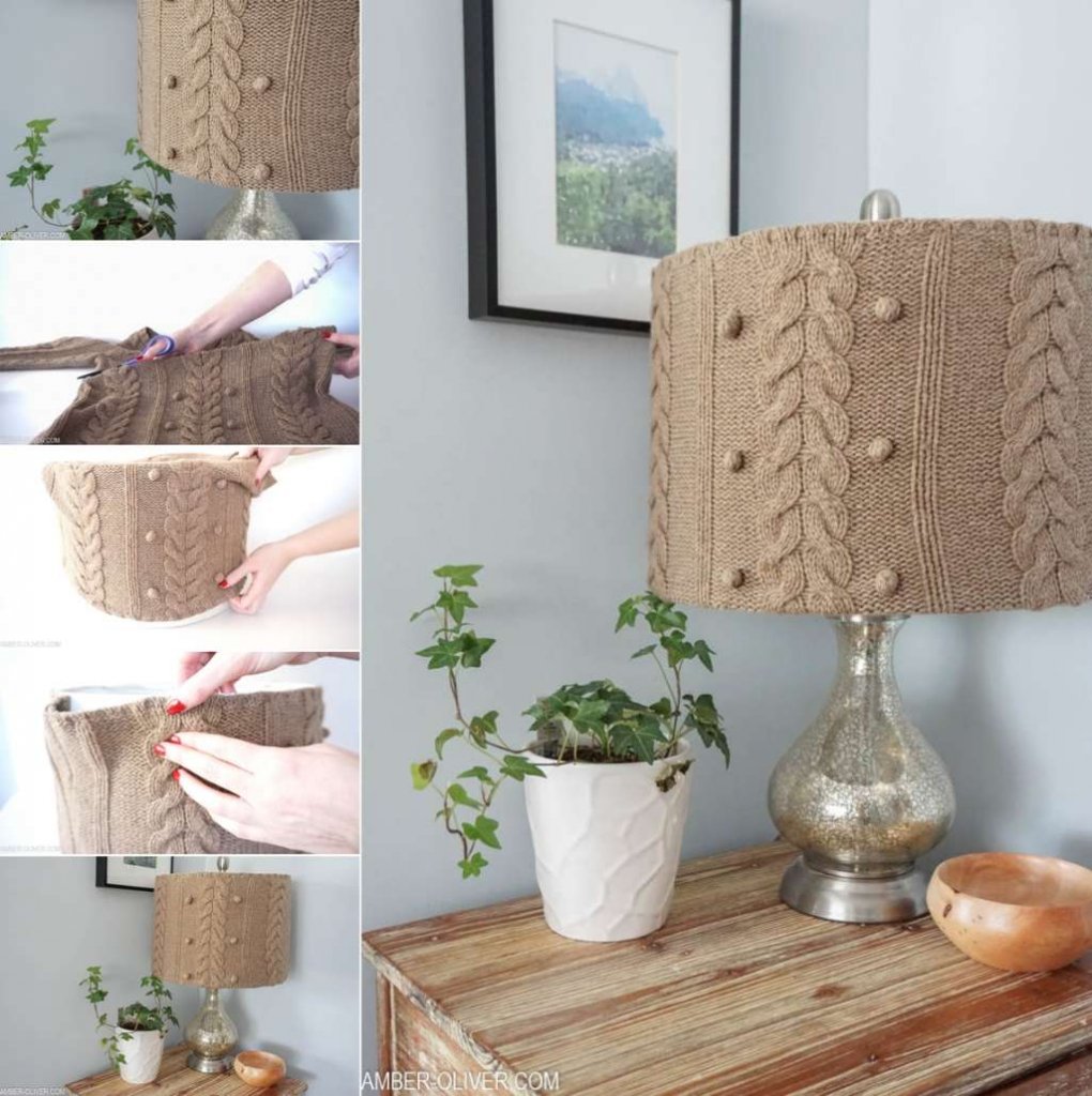 DIY Lampshade Makeover Ideas 