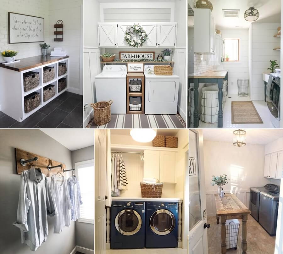 Farmhouse Laundry Room 